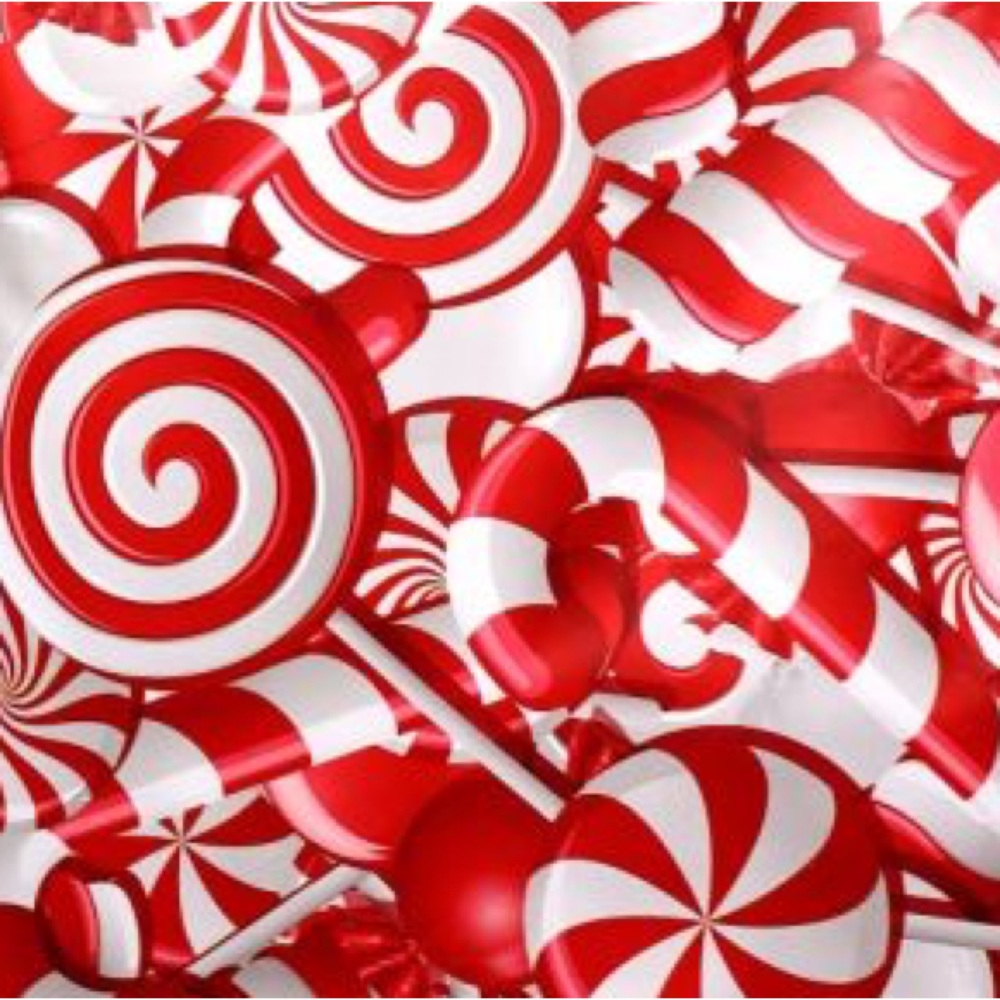 Candy Cane Poly Mailers 10x13 Pack of 25 - Picture 6 of 6